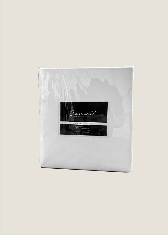CONSEIL QUEEN SHEET SET (4 PIECES)