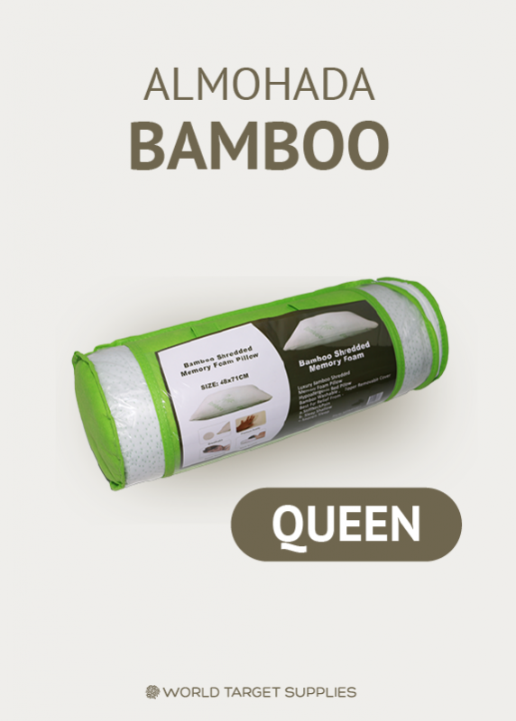 ALMOHADA DE BAMBOO QUEEN
