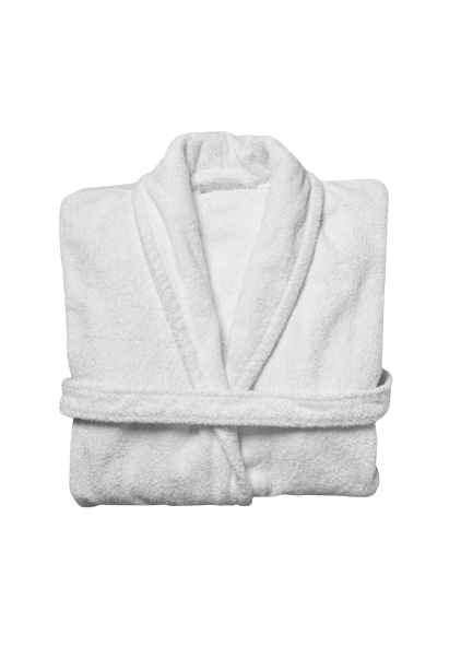 Terry Tuxedo Bathrobe