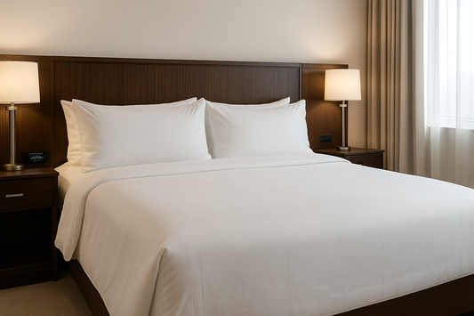 Cuidado y mantenimiento de ropa de cama blanca