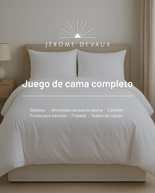 SET JEROME DEVAUX MICROFIBRA ECOLÓGICA