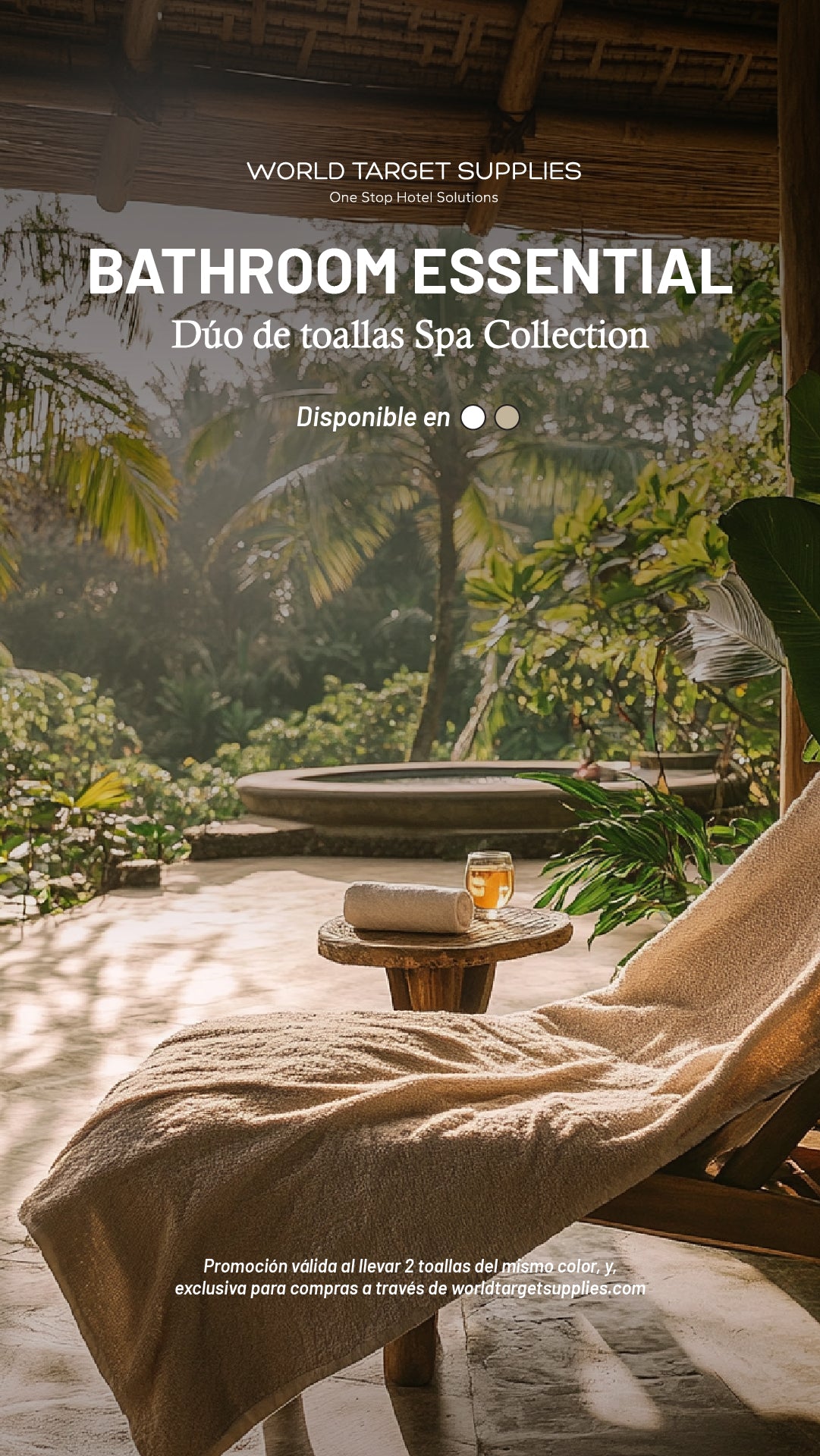 DUO DE TOALLA SPA COLLECTION