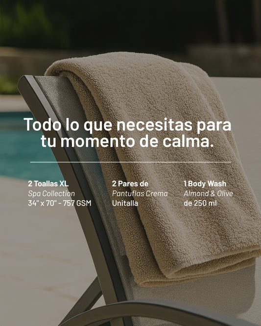 SET DE TOALLAS SPA COLLECTION XL